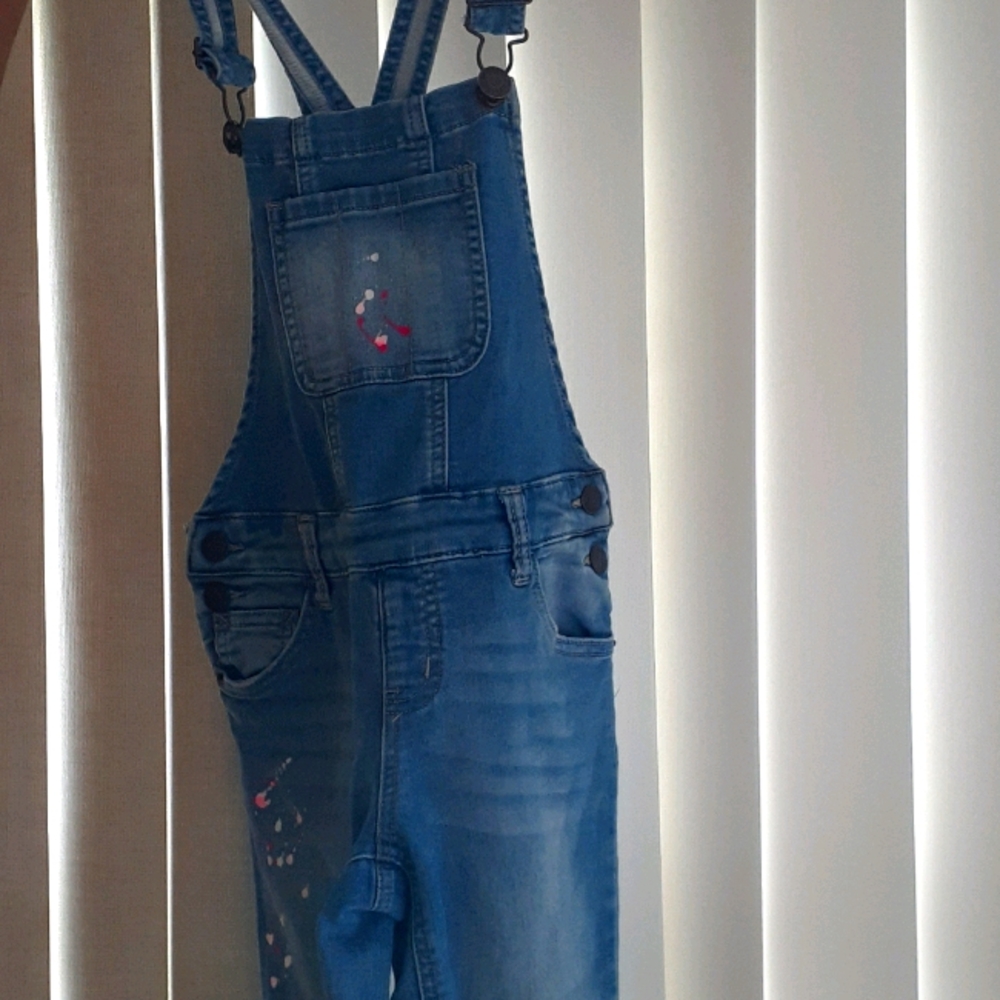 Justice overalls and shirt